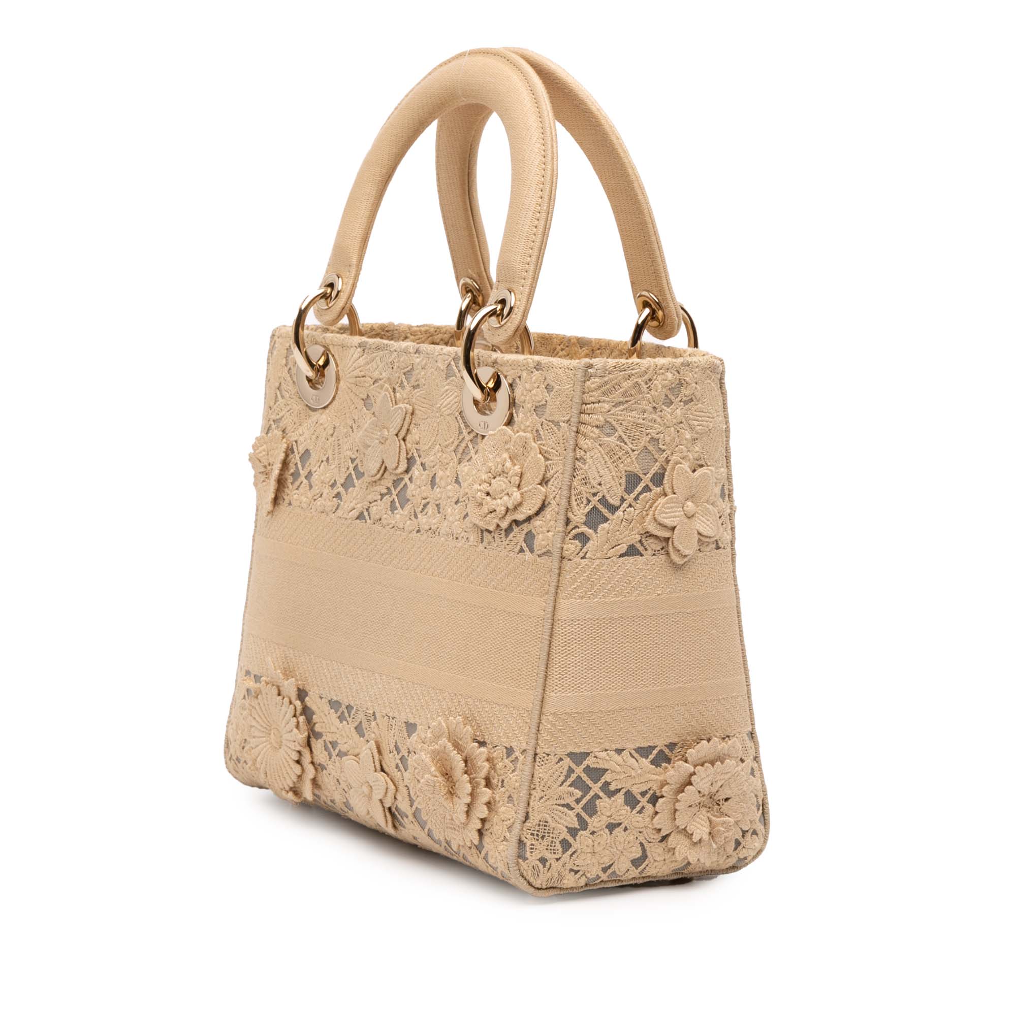 Medium Embroidered Lace 3D Macrame Lady D Lite