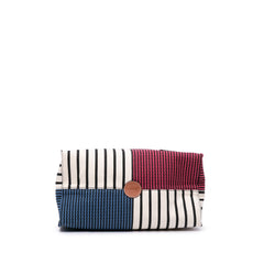Paulas Ibiza Large Canvas Stripes Cushion Tote
