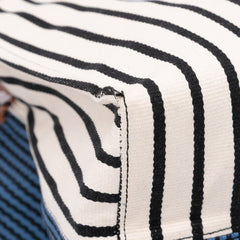 Paulas Ibiza Large Canvas Stripes Cushion Tote