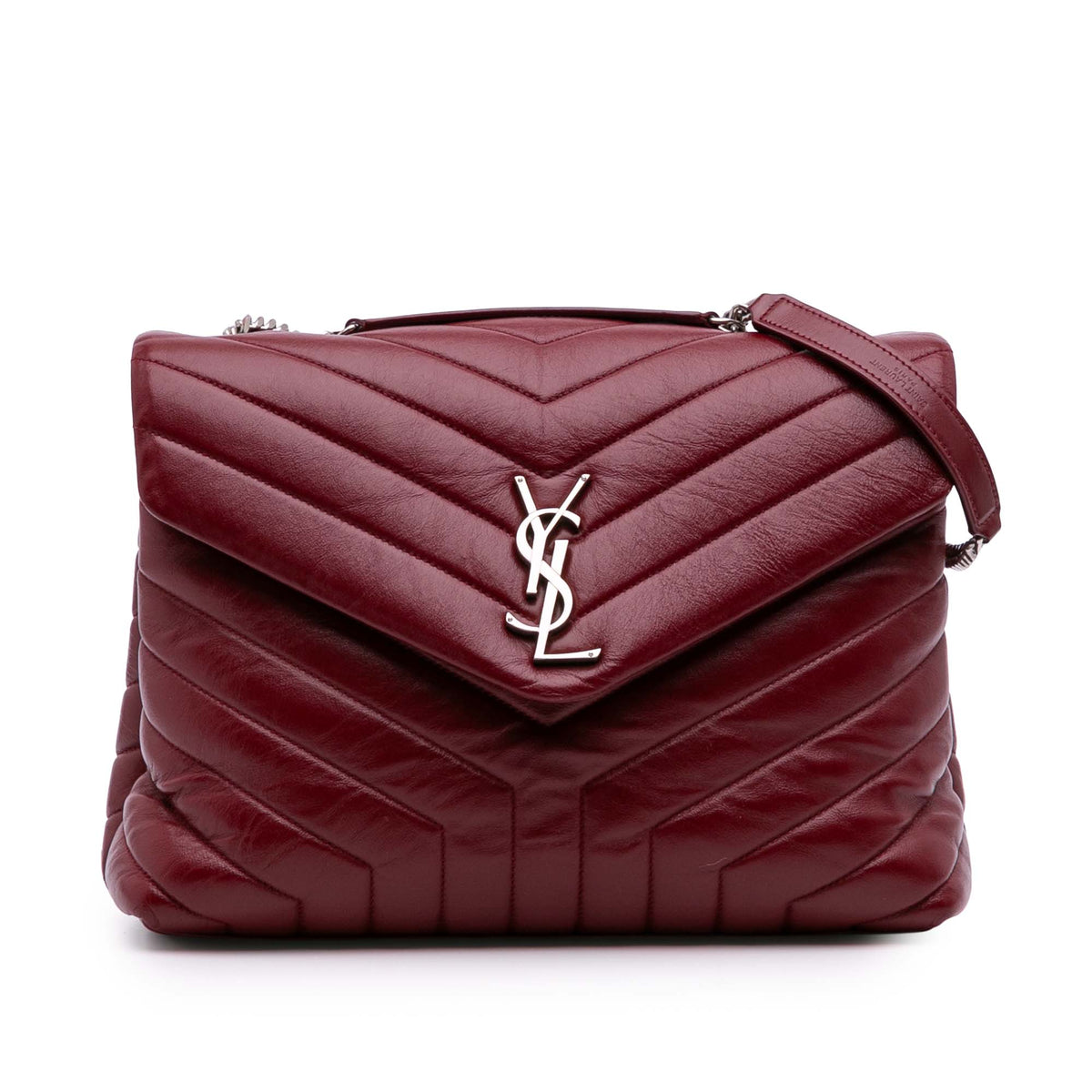 Medium Matelasse Leather Monogram LouLou Chain Bag
