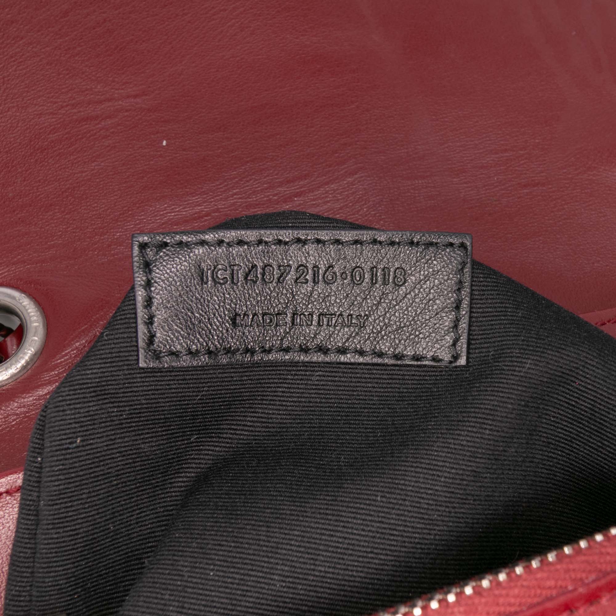 Medium Matelasse Leather Monogram LouLou Chain Bag