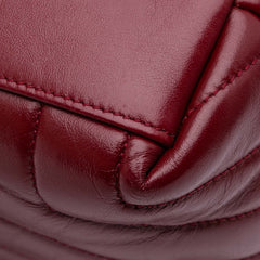 Medium Matelasse Leather Monogram LouLou Chain Bag