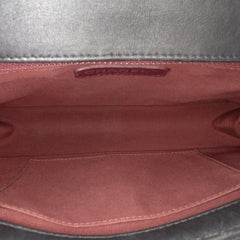 Medium Quilted Velvet Wild Stitch Boy Flap