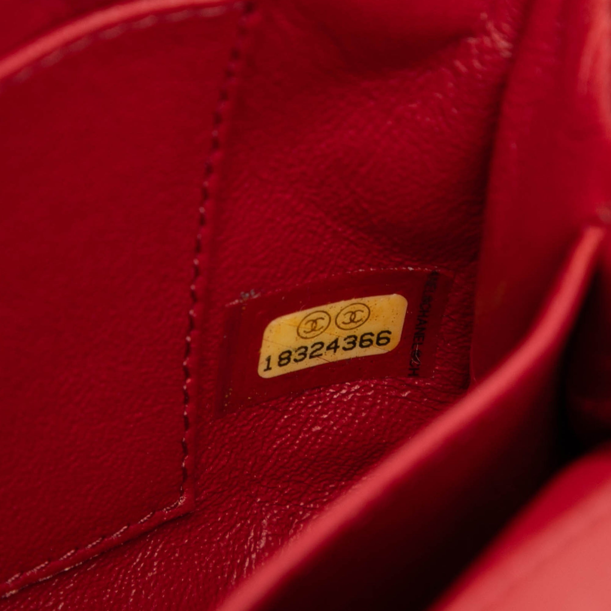 Extra Mini Rectangular Classic Patent Single Flap