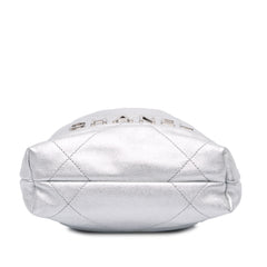 Mini Metallic Calfskin 22 Satchel