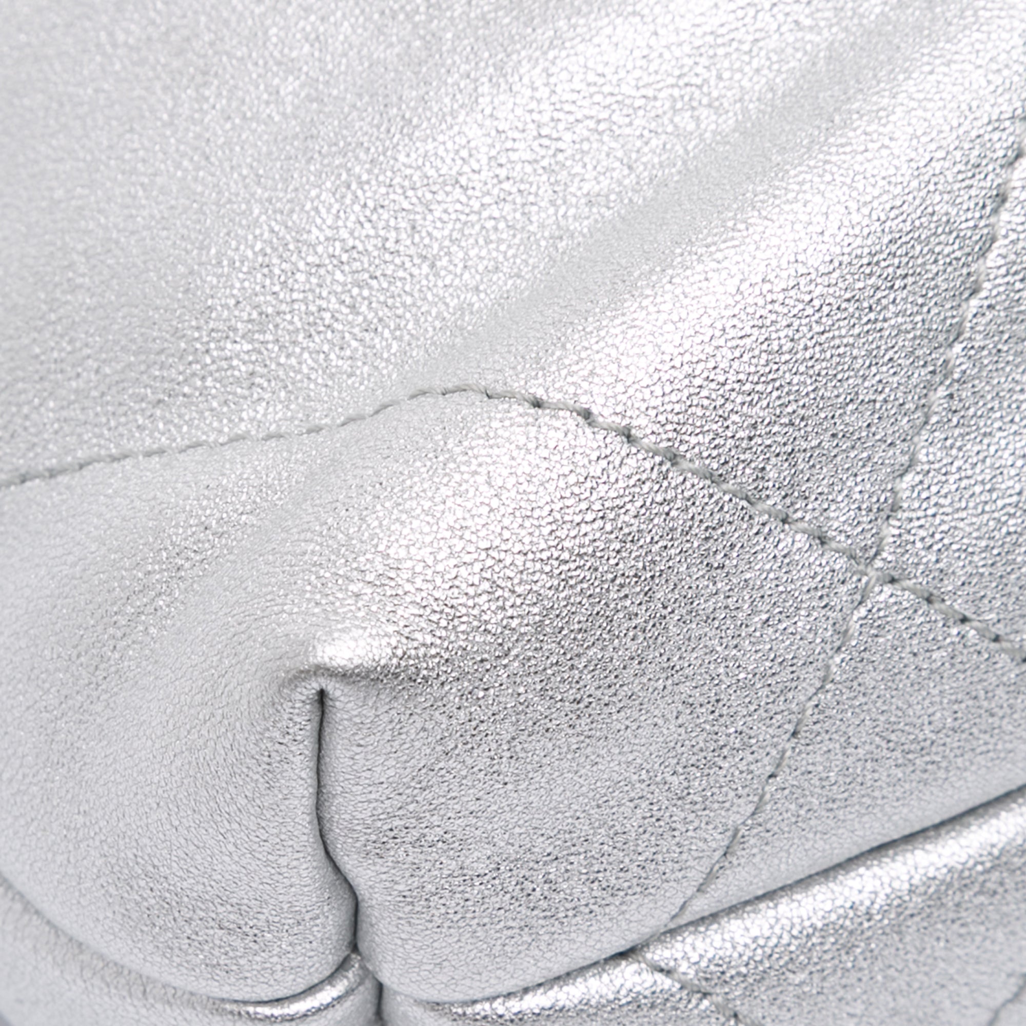 Mini Metallic Calfskin 22 Satchel