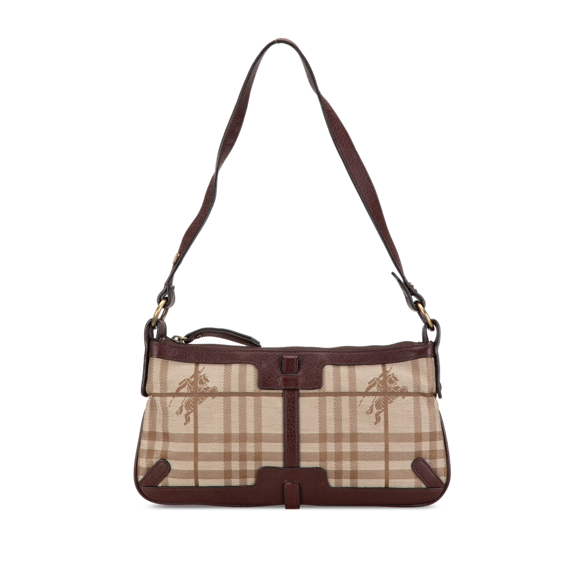 Haymarket Check Canvas Shoulder Bag