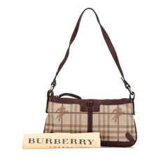 Haymarket Check Canvas Shoulder Bag