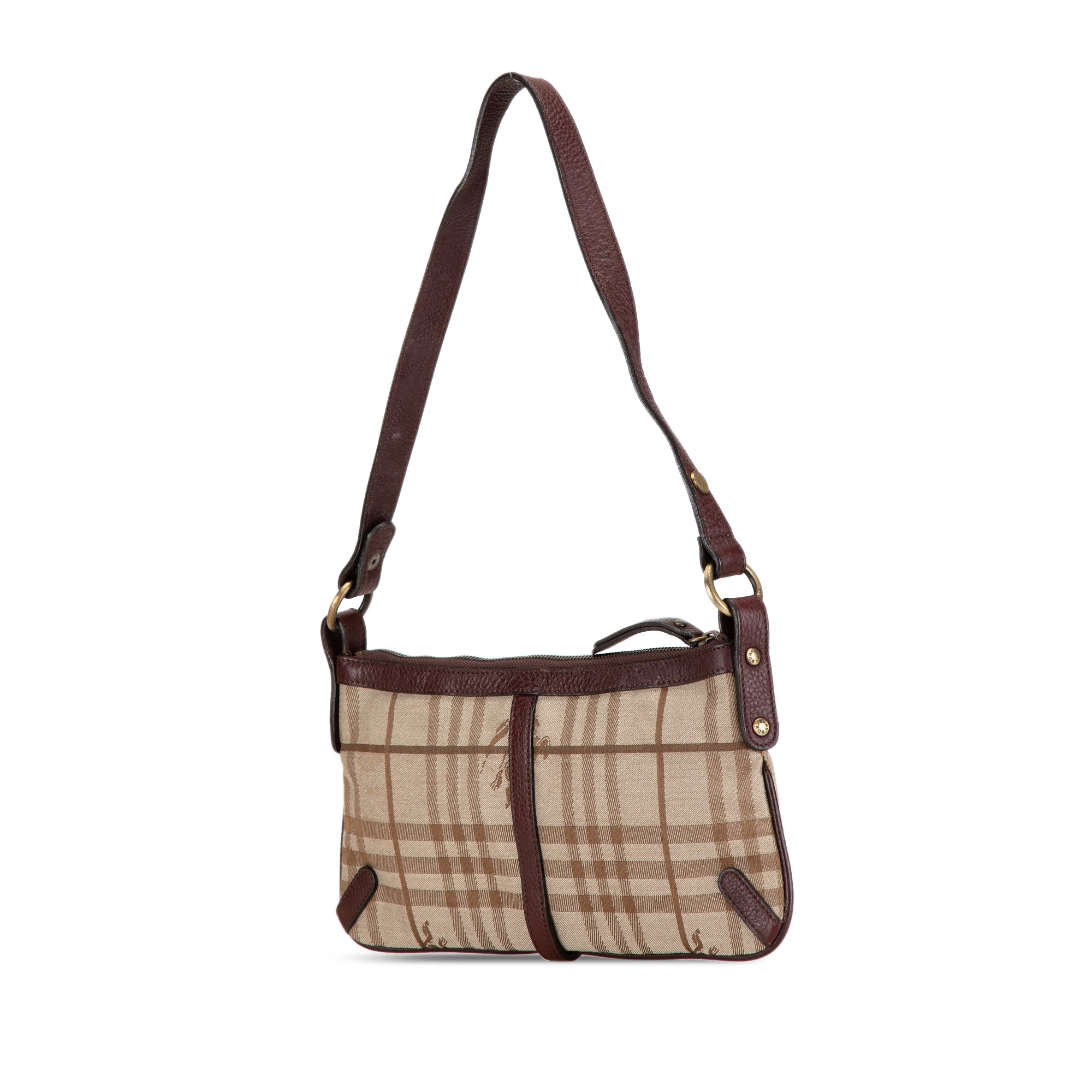 Haymarket Check Canvas Shoulder Bag