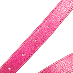 Grained Bicolor Calfskin Cruz Satchel