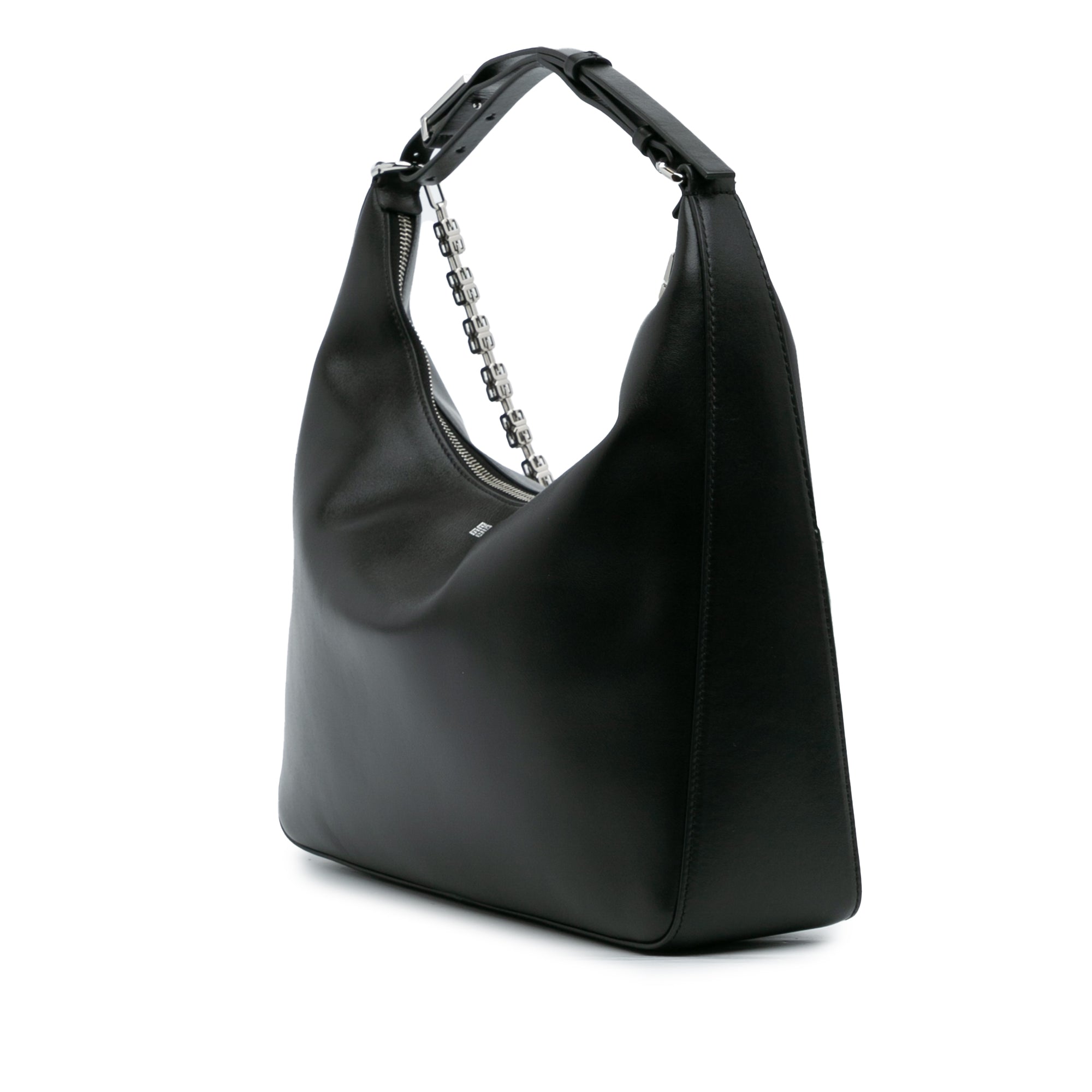 Medium Leather Moon Cut Out Bag
