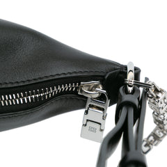 Medium Leather Moon Cut Out Bag