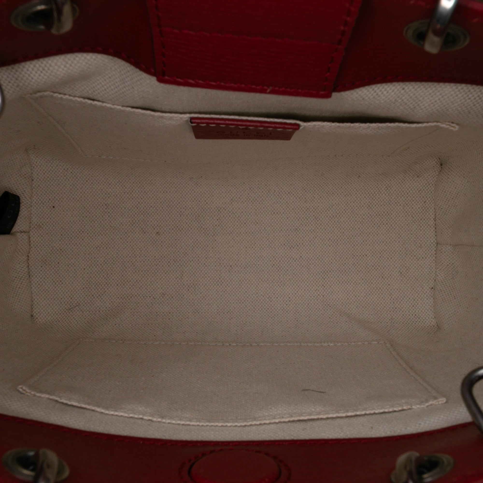 Mini Calfskin Blooms Bamboo Shopper Satchel