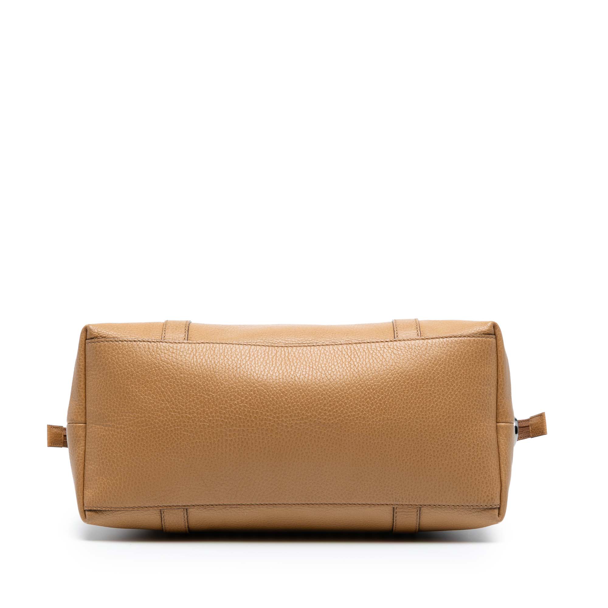 Leather GG Charm Dome Satchel