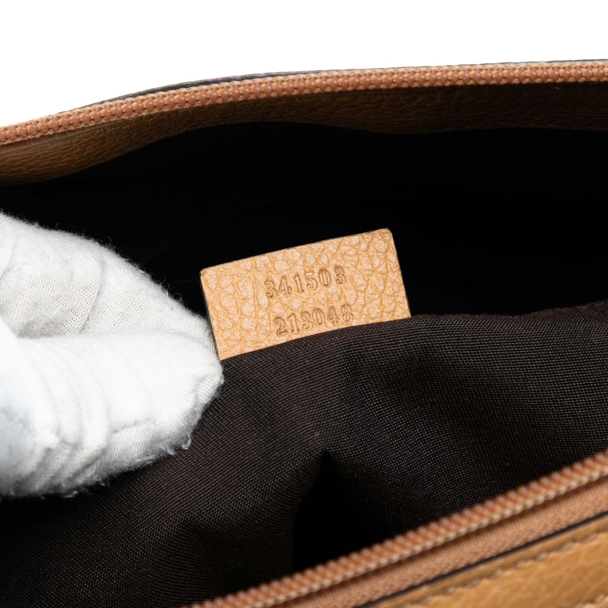 Leather GG Charm Dome Satchel