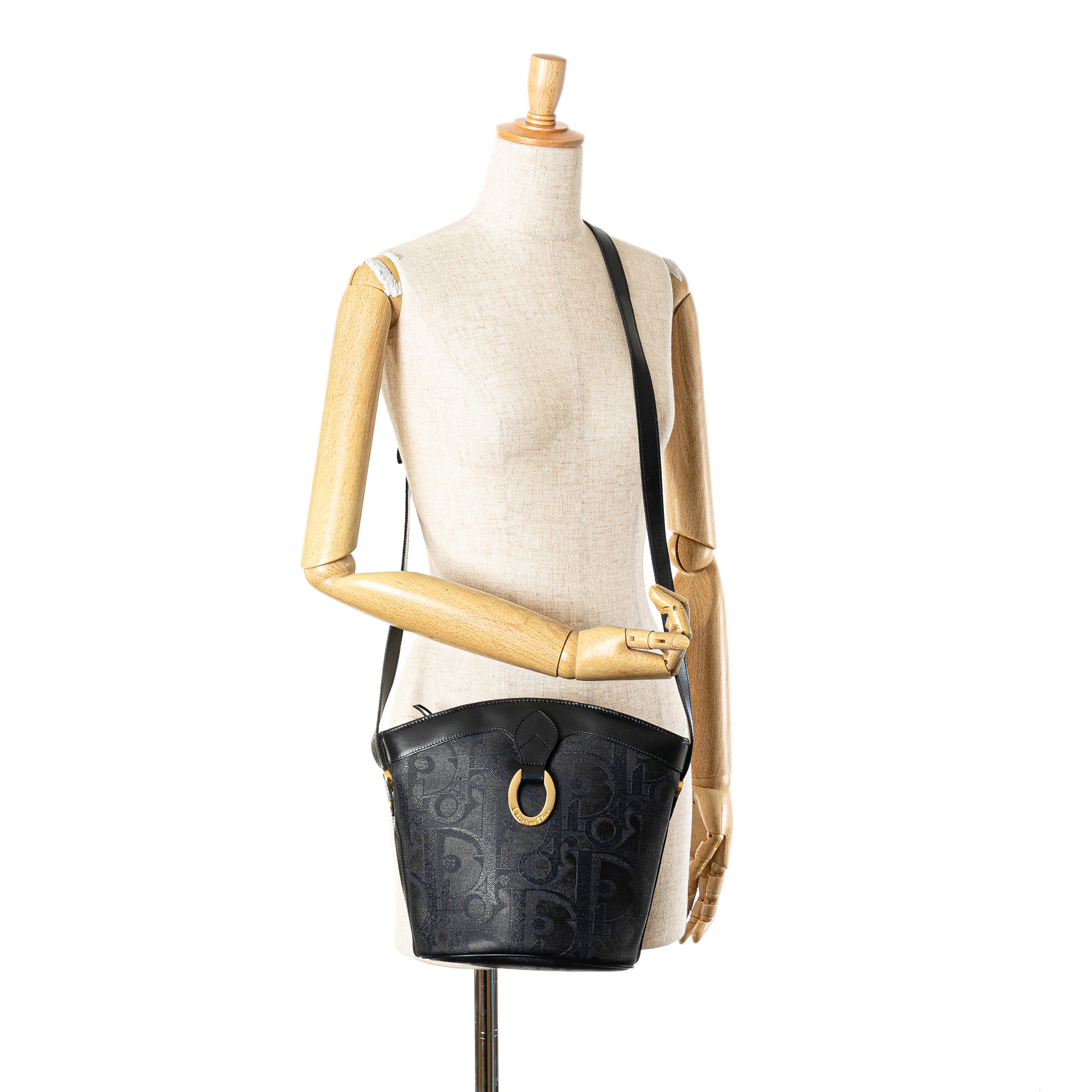 Oblique Trotter Coated Canvas Crossbody