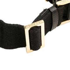 Small Zucchino Canvas F Charm Crossbody