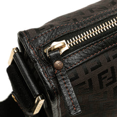 Small Zucchino Canvas F Charm Crossbody