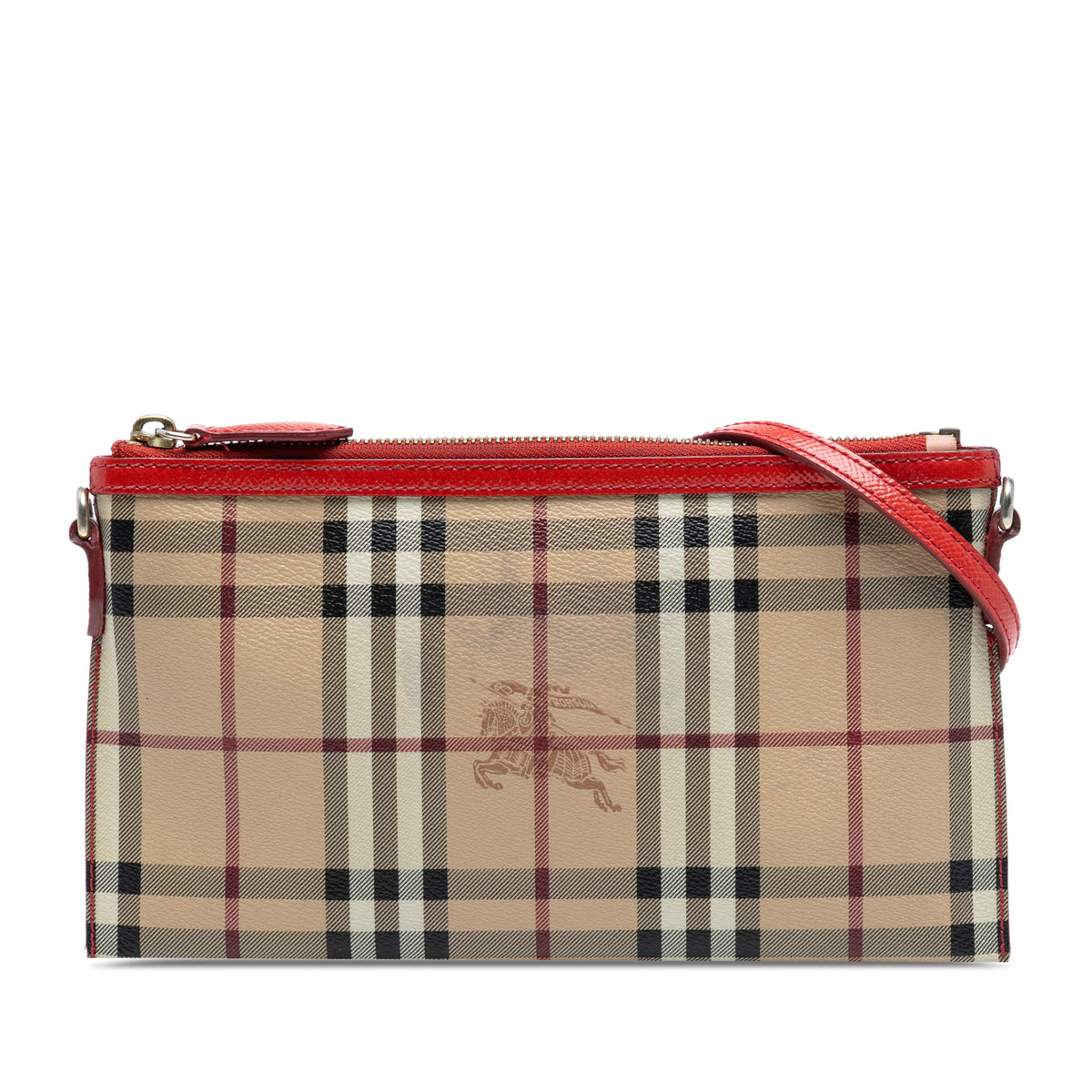 Haymarket Check Coated Canvas Peyton Crossbody