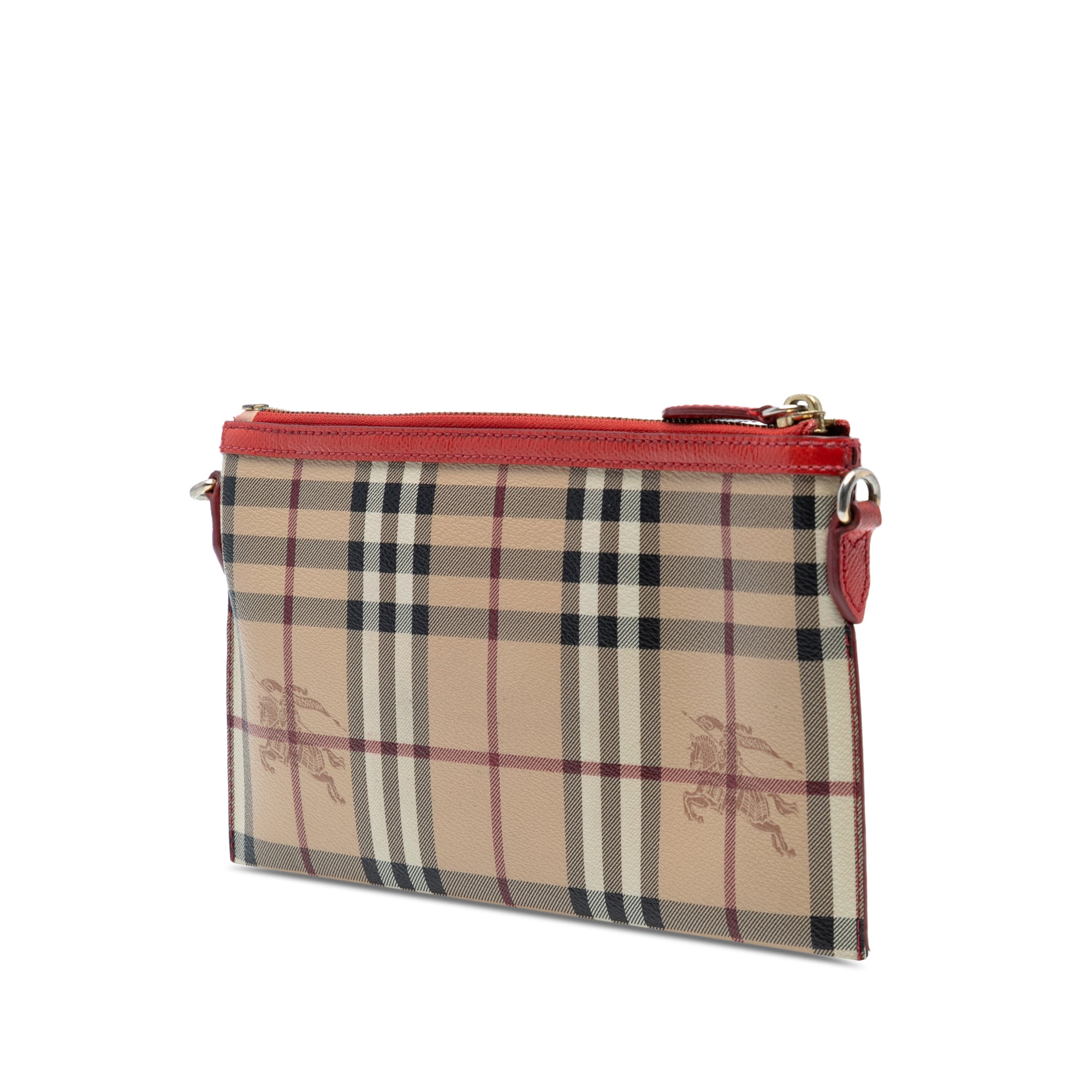 Haymarket Check Coated Canvas Peyton Crossbody
