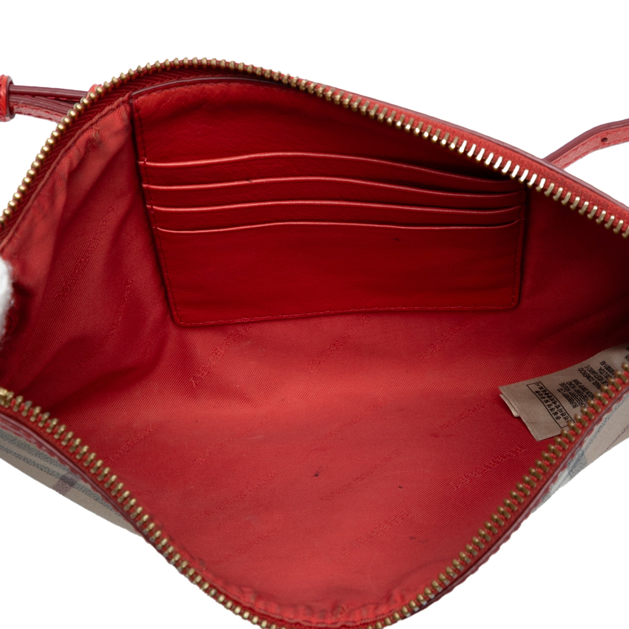 Haymarket Check Coated Canvas Peyton Crossbody