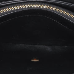 CC Chevron Calfskin Envelope Clutch