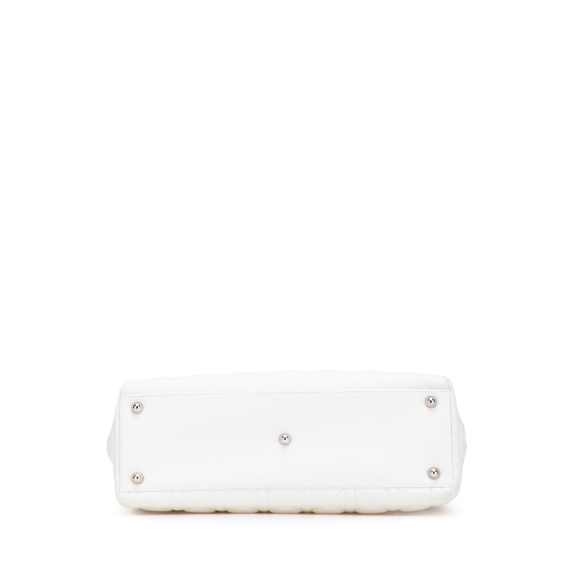 Large Lambskin Cannage Lady Dior