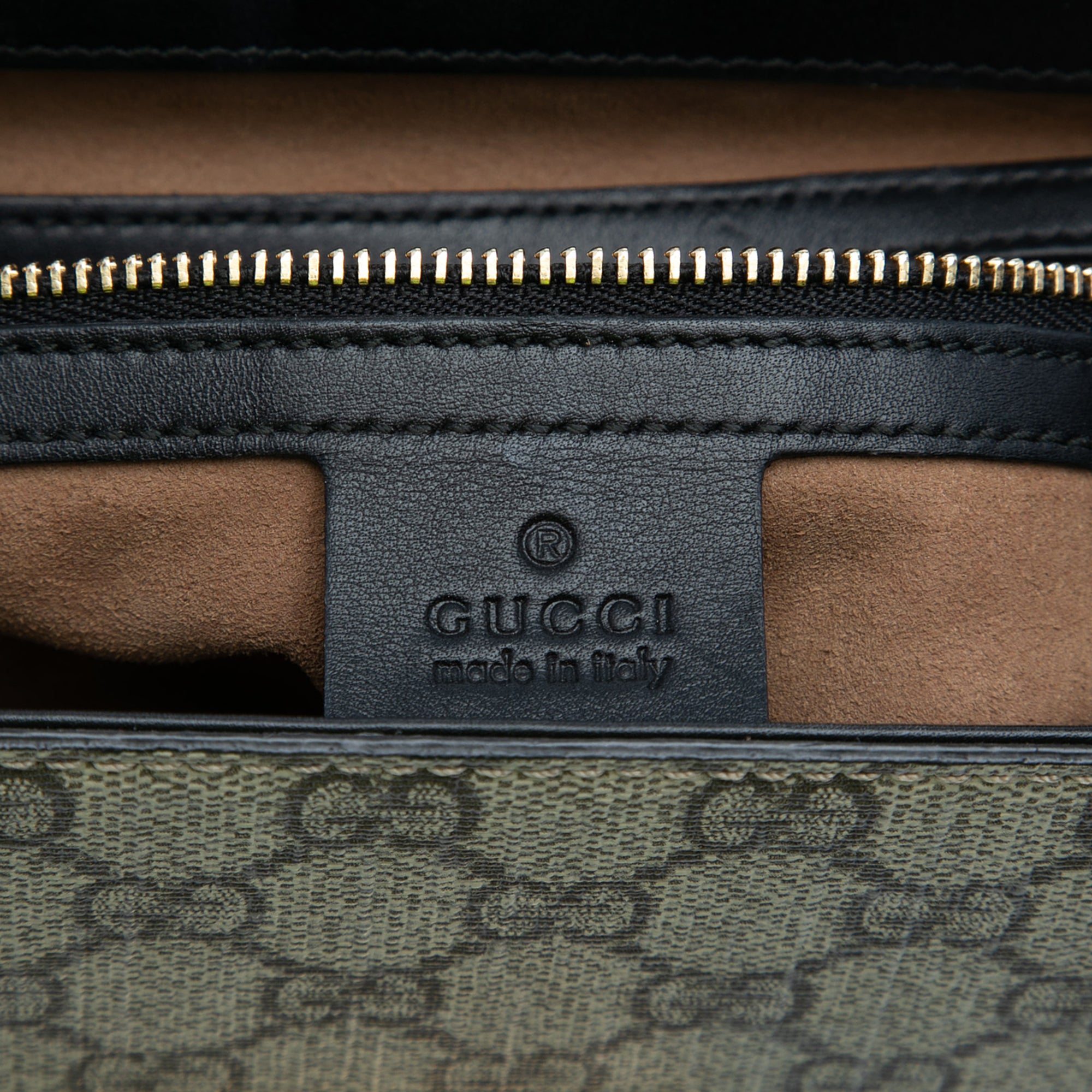 Small GG Supreme Padlock Satchel