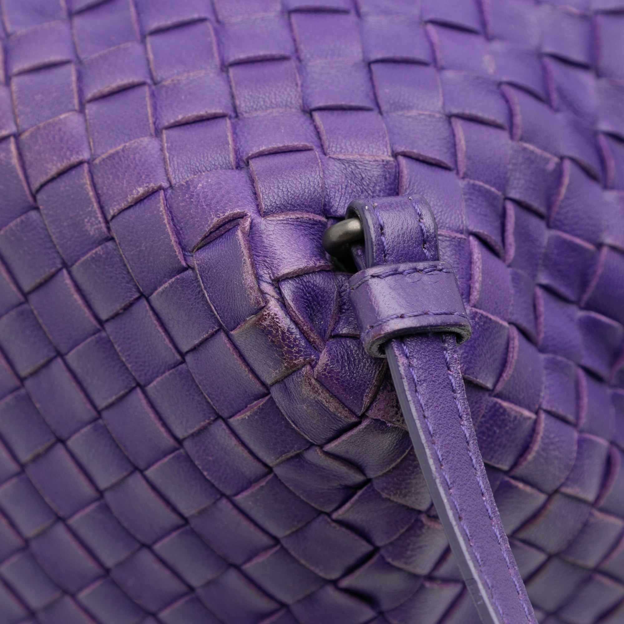 Nappa Intrecciato Cube Crossbody