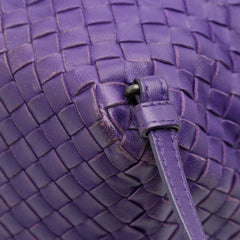 Nappa Intrecciato Cube Crossbody