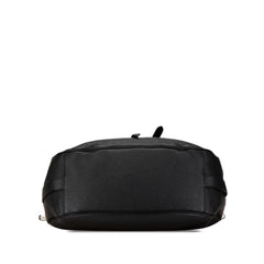 Grained Calfskin Saddle Soft Bag