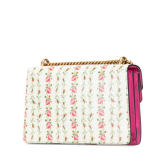 Limited Edition Small Calfskin Floral Print Dionysus Shoulder Bag