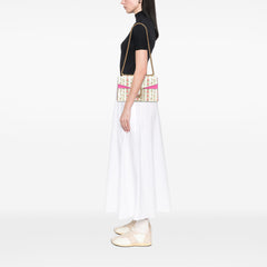 Limited Edition Small Calfskin Floral Print Dionysus Shoulder Bag