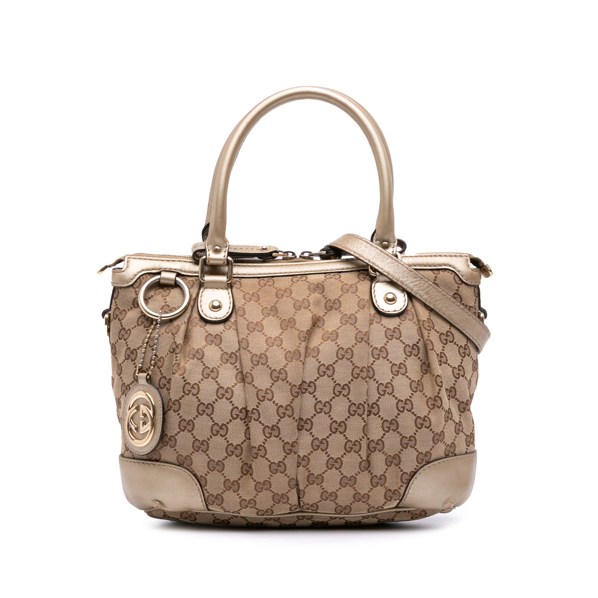 GG Canvas Sukey Satchel