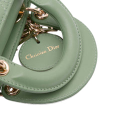 Micro Lambskin Cannage Lady Dior
