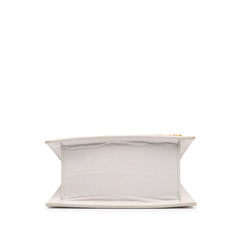 Croc Embossed Calfskin Le Chiquito Moyen