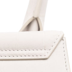 Croc Embossed Calfskin Le Chiquito Moyen