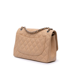 Jumbo Classic Caviar Double Flap