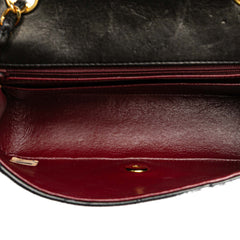 Small Lambskin Diana Flap