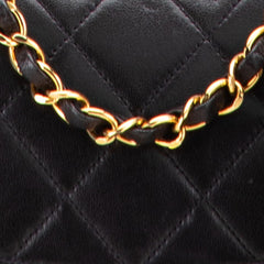 Small Lambskin Diana Flap