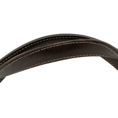 Medium Leather Web Britt Satchel