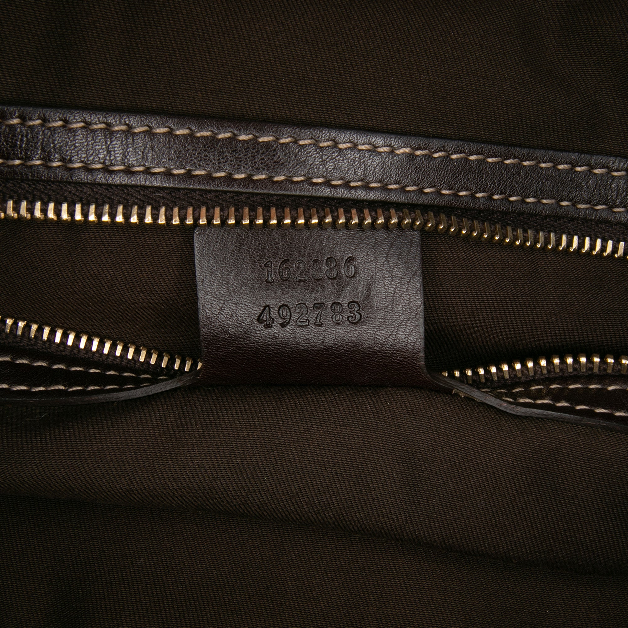 Medium Leather Web Britt Satchel