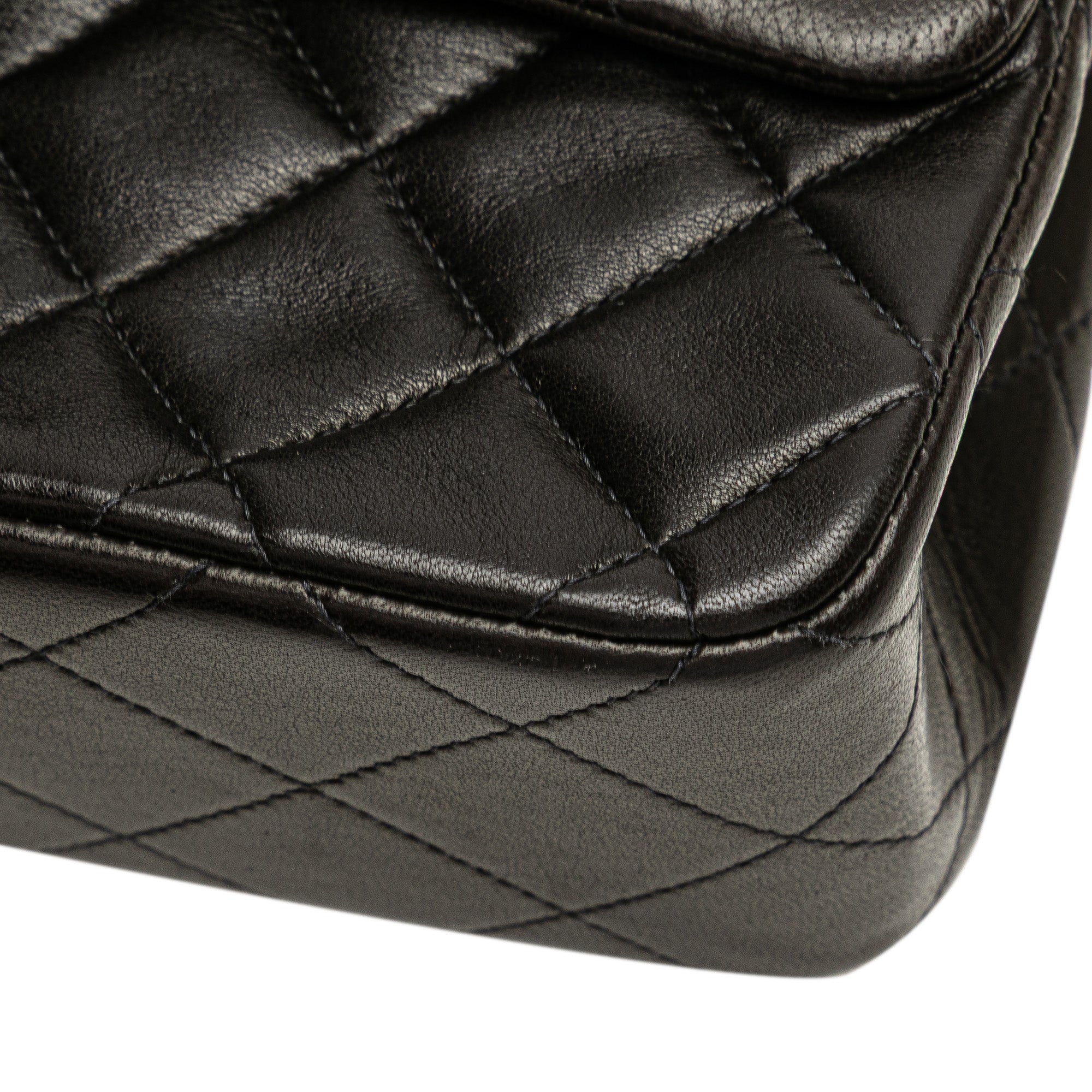 Small Classic Lambskin Double Flap