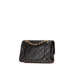 Small Classic Lambskin Double Flap