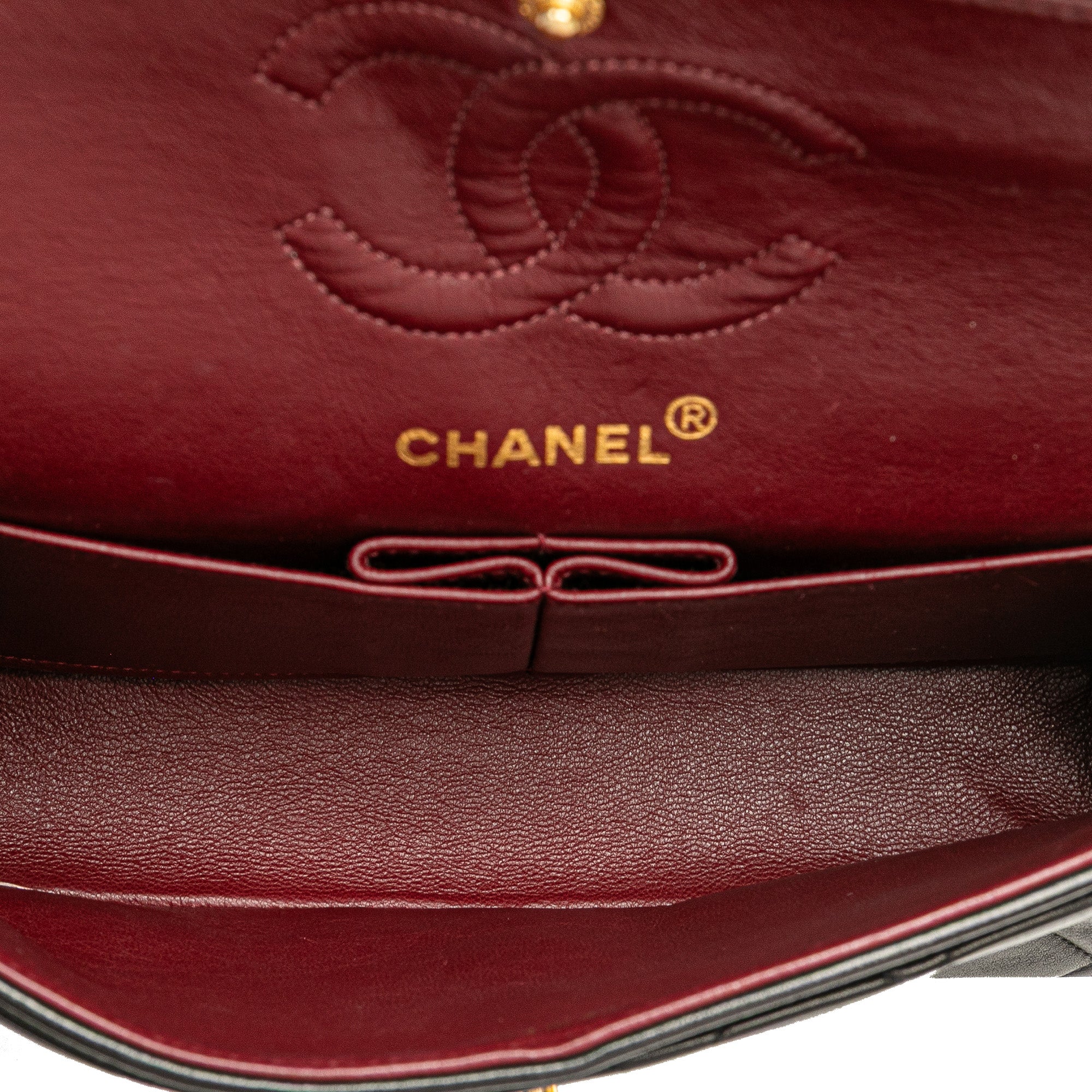 Small Classic Lambskin Double Flap