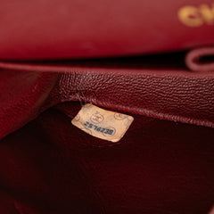 Small Classic Lambskin Double Flap