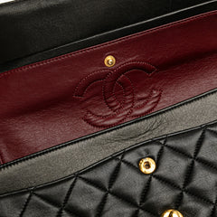 Small Classic Lambskin Double Flap