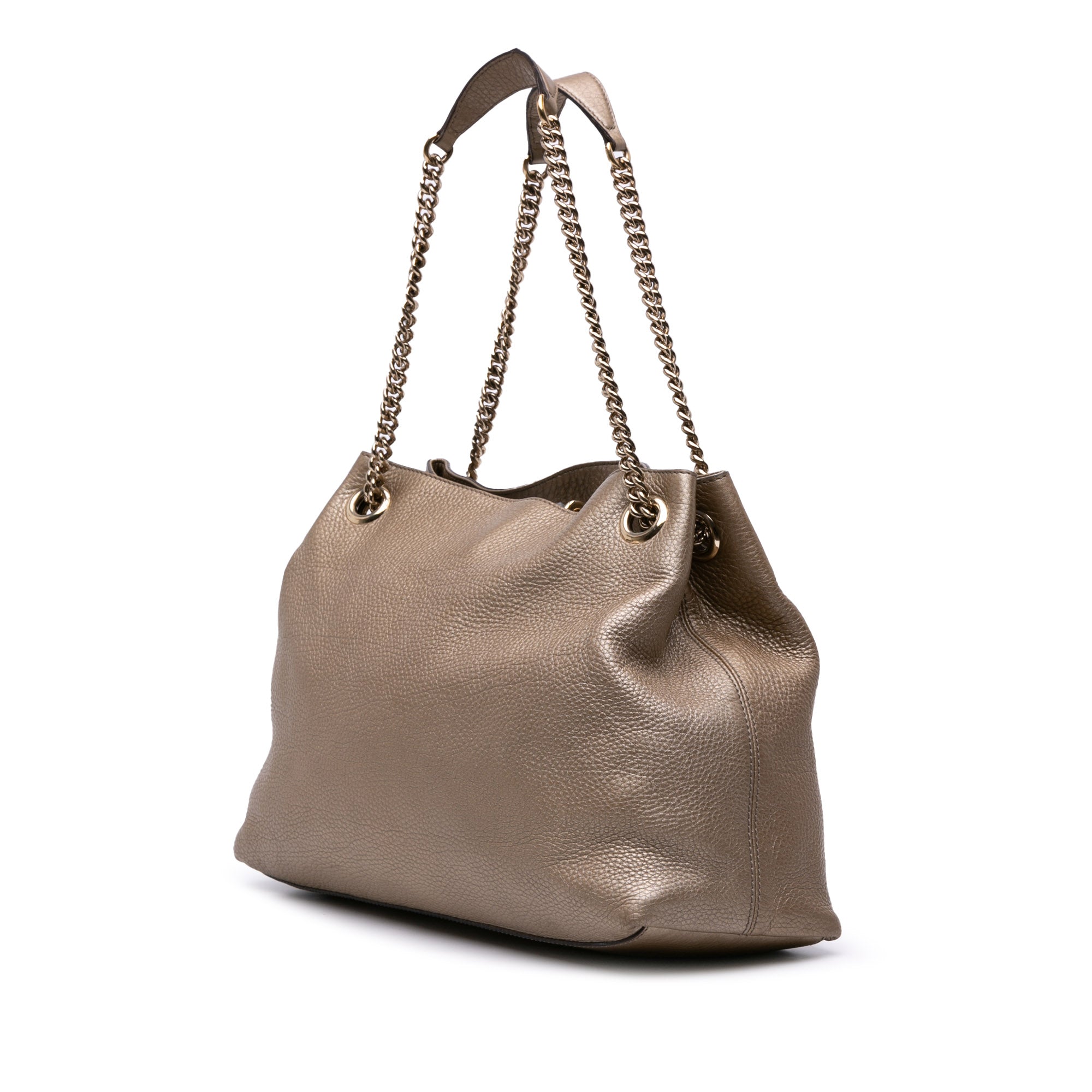 Medium Leather Soho Chain Tote