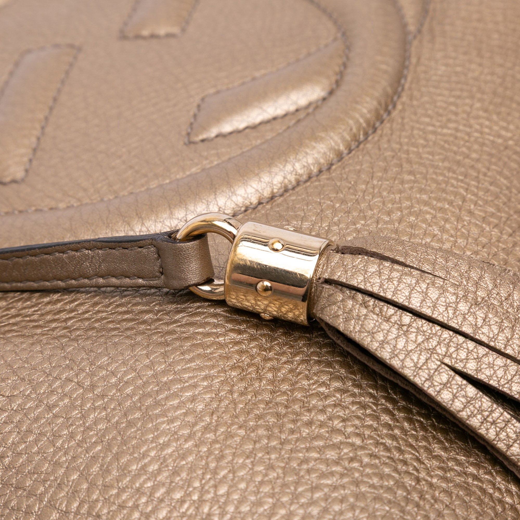 Medium Leather Soho Chain Tote