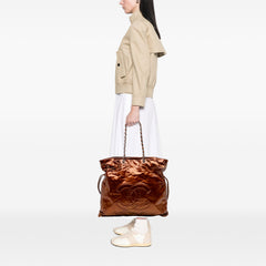 CC Metallic Patent Bonbons Tote
